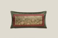 Подушка AGRA GREEN 30х60 см, велюр, полиэстер, начинка конфорель FRATI HOME