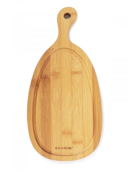 Разделочная доска BAMBOO CURVE 33х16х1.5см ATTRIBUTE