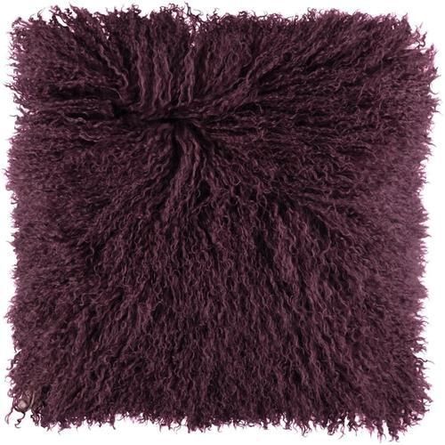 Tibetan Caspian Подушка мех тибетской козы 40x40 темно-бирюзовый