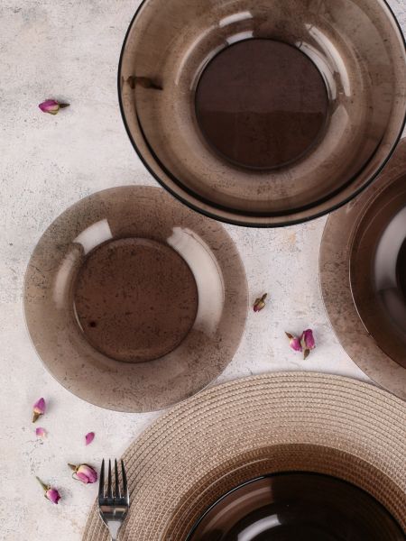 Набор столовый АМБЬЯНТЕ ЭКЛИПС 19пр (салатник 24см) LUMINARC