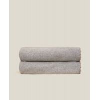 Плед Frati SOFT VISCOSE GRIGIO PERLA, серый, 220x260 см, вискоза 30% полиэстер 70%, 510г