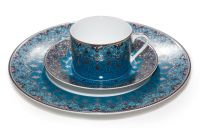 DHARA BLUE Тарелка десертная диам 24 см