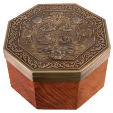 Морской компас Hemisferium Cardan compass 10x5.8 см, бронза