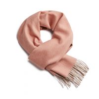 FISHBONE NUDE PINK-BEIGEШарф, ткань в ёлочку, 30х200 100% беби альпака