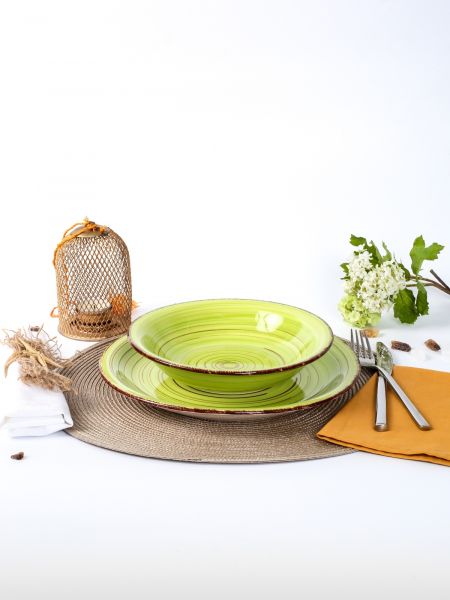 Тарелка обеденная LEMONGRASS 26см DOMENIK