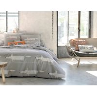 Постельное бельё MR FOX GRIS пододеяльник 155x200, простынь 180х290, наволочки 50х75*2шт