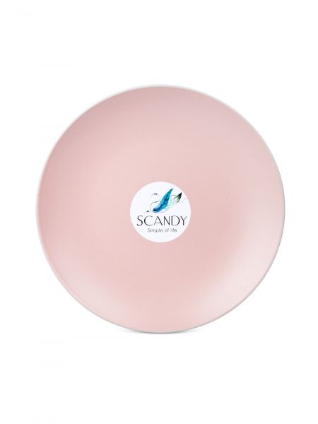 Тарелка обеденная SCANDY ROSE 24см FIORETTA