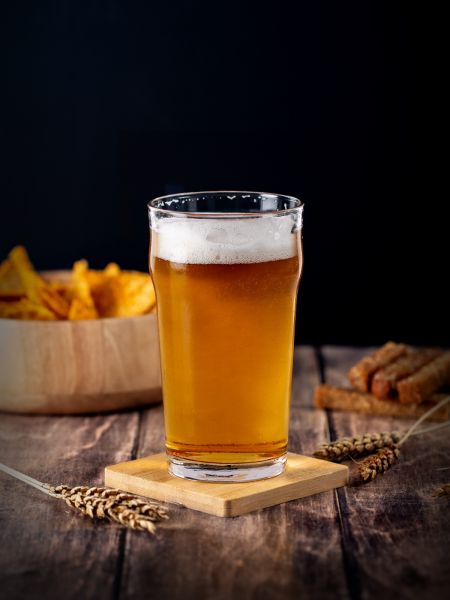 Набор стаканов для пива ВРЕМЯ ДЕГУСТАЦИЙ НОНИК АНГЛИЙСКАЯ ПИНТА 4шт 570мл LUMINARC