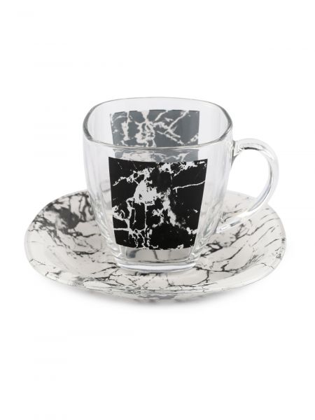 Набор столовый CARINA MARBLE BLACK 44 предмета LUMINARC