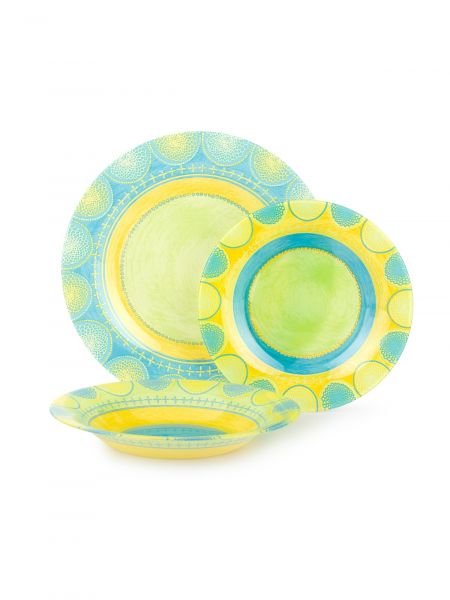 Набор столовый ПРОПРИАНО ТЮРКУАЗ 18пр LUMINARC