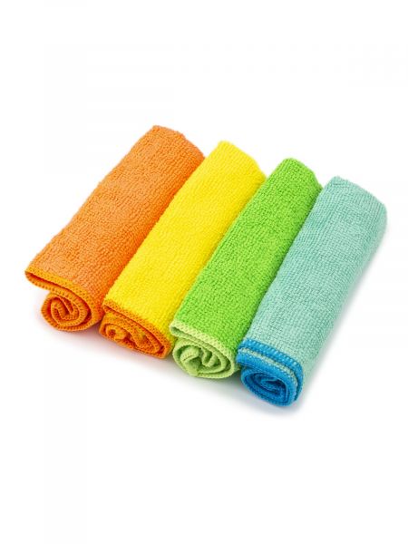 Салфетка MICROFIBRE4 30х30см 4шт SPONTEX