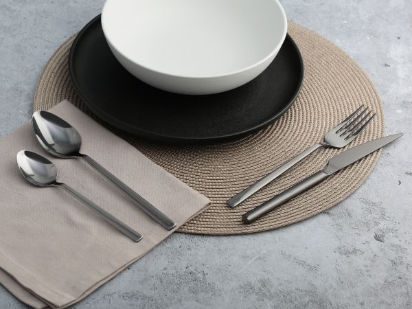 Набор столовых приборов MODERN BLACK 24пр DOMENIK