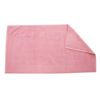Коврик для ванной UNI BOIS DE ROSE 50/90 розовый хлопок 1000 гр/м3