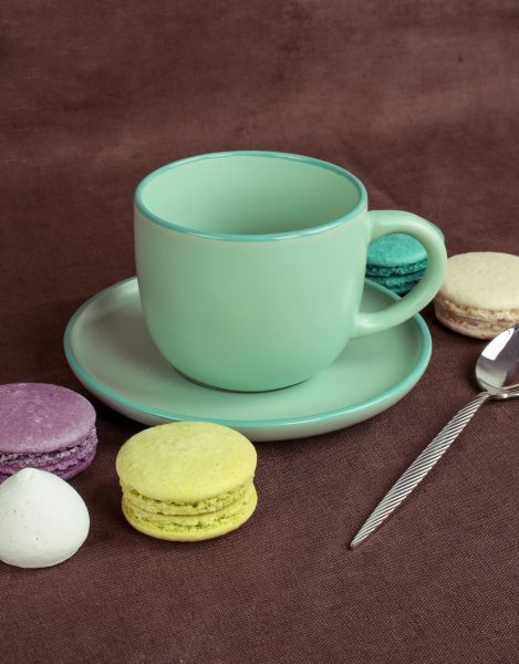 Чайная пара MACARONS 350мл DOMENIK