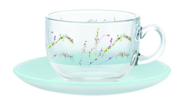 Набор столовый SIMPLY TROMPETTE TURQUOISE 44 предмета LUMINARC