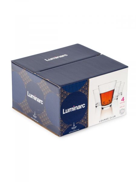 Набор стаканов ЛАУНЖ КЛАБ 4шт 300мл низкие LUMINARC