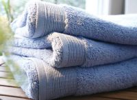 Полотенце UNI BLEUET 55/110 bleuet голубой хлопок 600гр/м2