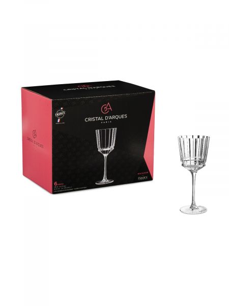 Набор бокалов для вина MACASSAR 6шт 250мл CRISTAL D'ARQUES