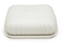 butter dish CREAM Масленка, кремовый 165 x 120 x 65 мм