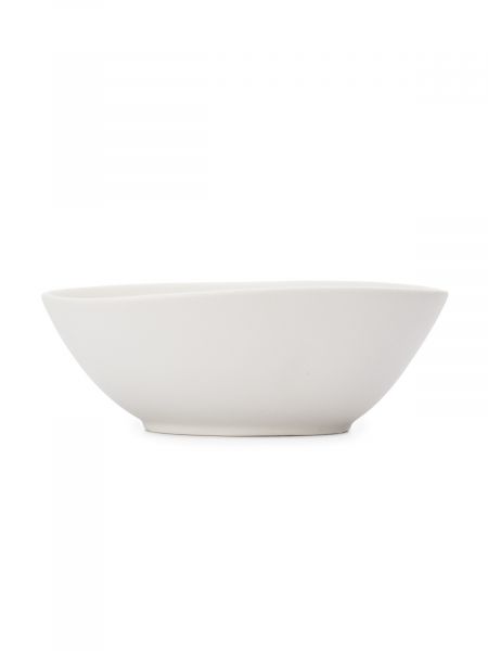 Салатник треугольный ROCK WHITE 16см DOMENIK