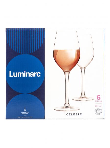 Набор бокалов для вина СЕЛЕСТ 6шт 350мл LUMINARC