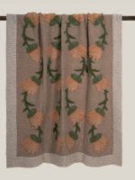Плед Frati FANE SAFFRON 150x190 см, шерсть 80% полиэстер 20%, 900г