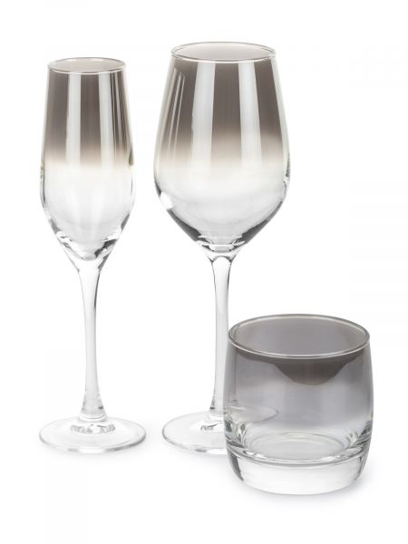 Набор бокалов для вина СЕЛЕСТ СЕРЕБРЯНАЯ ДЫМКА 4шт 350мл LUMINARC