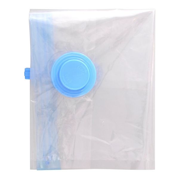 Вакуумный пакет для хранения вещей 30x50см с zip-lock замком и клапаном МУЛЬТИДОМ