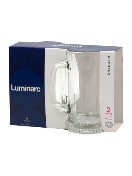 Набор кружек для пива ДРЕЗДЕН 2шт 330мл LUMINARC