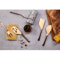 Набор ножей Herdmar MUH CHOCO для сыра, шоколадный, нержавеющая сталь 18/10, 5 шт