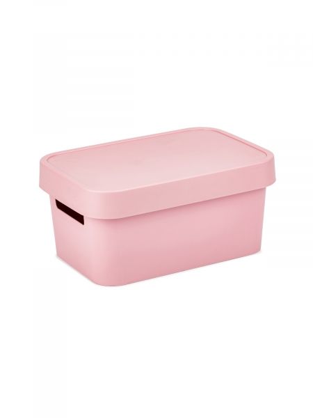 Коробка INFINITY с крышкой 4.5л розовая CURVER