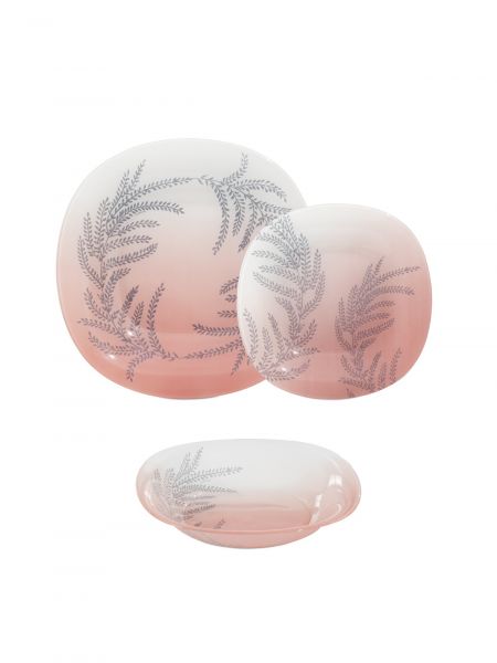Набор столовый ZORA PINK 18предметов LUMINARC