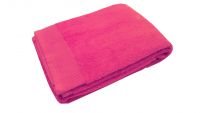 Полотенце UNI FUCHSIA 30х30 ярко-розовый хлопок 600гр/м2 (набор 2шт)
