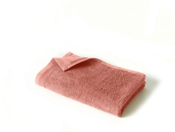 Полотенце Blanc des Vosges UNI HIBISCUS 40/60 розовый, хлопок 600гр/м2