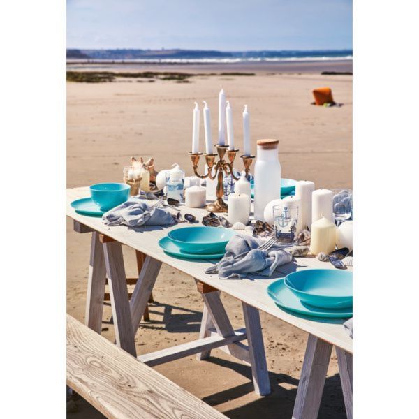 Набор столовый ДИВАЛИ ЛАЙТ ТЮРКУАЗ 18пр LUMINARC