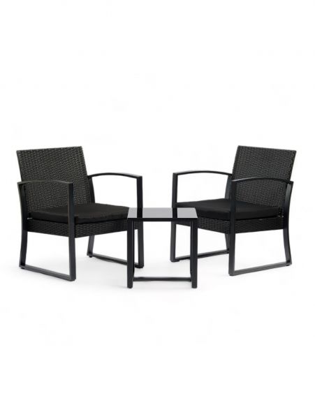 Набор мебели 3пр (кресло 2шт+столик 1шт) ATTRIBUTE