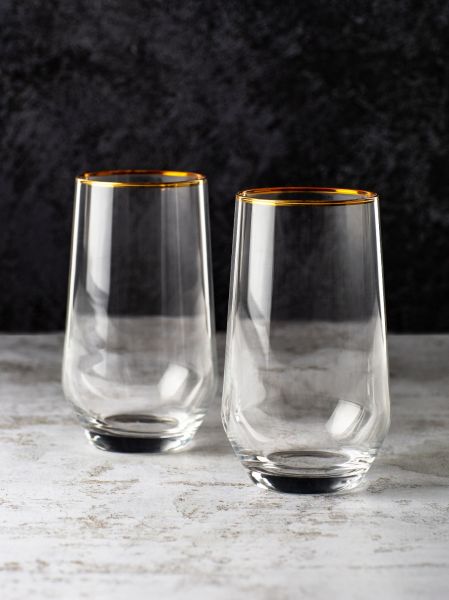 Набор стаканов ULTIME BORD OR 4шт 400мл CRISTAL D'ARQUES