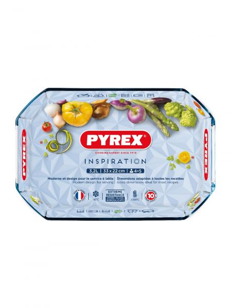 Блюдо для запекания и выпечки INSPIRATION 27x18см прямоугольное PYREX