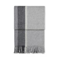 MANHATTAN greyПлед 130/200 , 50% альпака + 40% овечья шерсть + 10% микрофибра, 560 гр