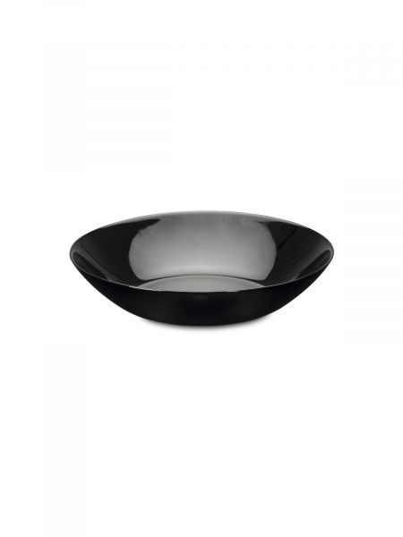 Тарелка суповая ЛИЛИ ЧЕРНЫЙ 20см LUMINARC