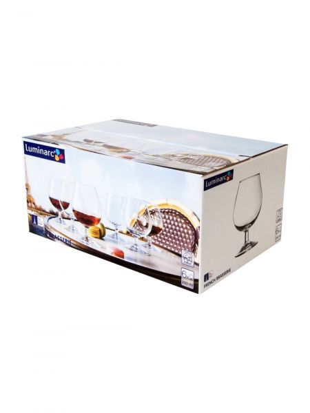 Набор бокалов для коньяка ФРАНЦУЗСКИЙ РЕСТОРАНЧИК 6шт 250мл LUMINARC