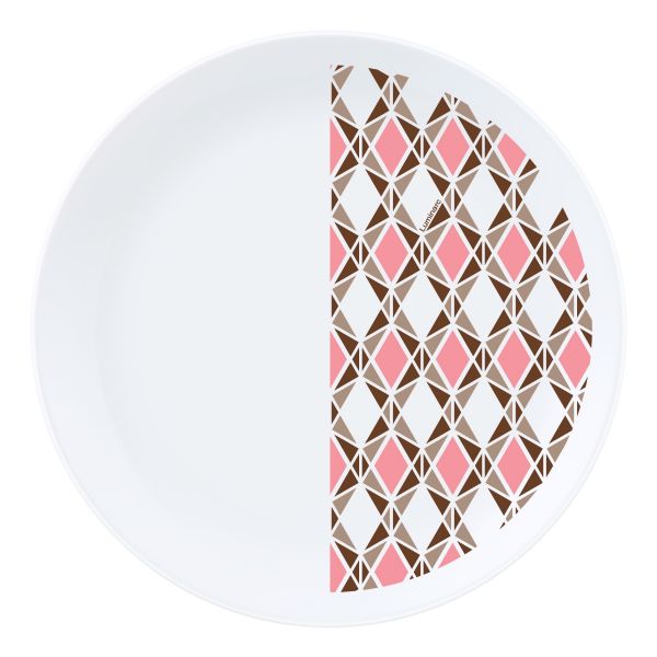 Набор столовый DIWALI ASTRATTA PINK 46 предметов LUMINARC