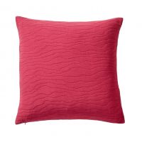 RACINES BOIS DE ROSE подушка декоративная красный 45/45 хлопок пике