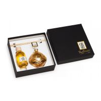 Диффузор AMBER, цвет янтарный с золотом, аромат ванили, 100 мл