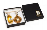 Диффузор AMBER, цвет янтарный с золотом, аромат ванили, 100 мл