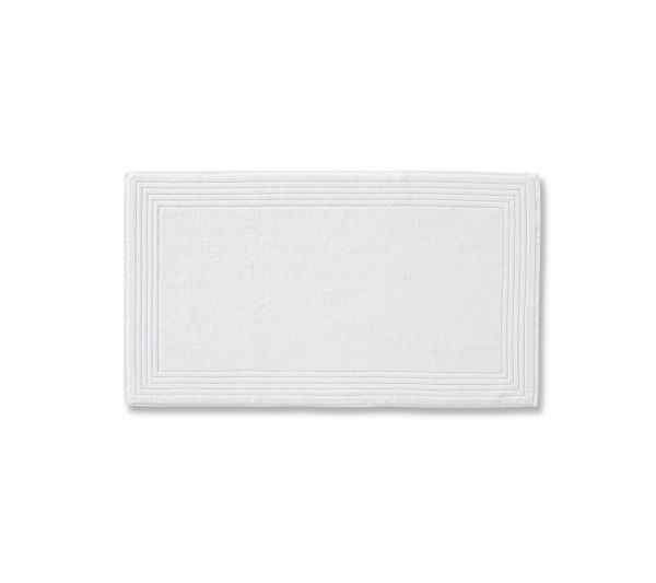 Коврик Blanc des Vosges Blanc для ванной белый 50x90 см хлопок 1000 гр/м2

