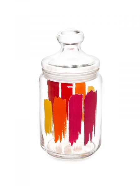 Банка для продуктов ПЕЙНТ БРАШ 1л с крышкой LUMINARC