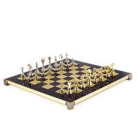 CLASSIC METAL CHESSШахматы классические, 36х36 см, золото с серебром, красный, металл