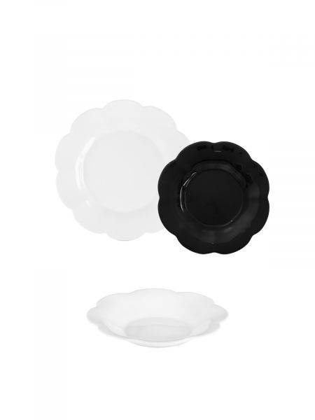 Набор столовый FLORE OPAL&BLACK 18предметов LUMINARC