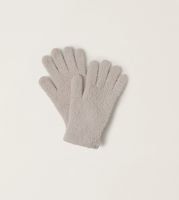Варежки Barefoot Dreams CC GLOVES, бежевый, трикотаж, 100% полиэстер, размер one size